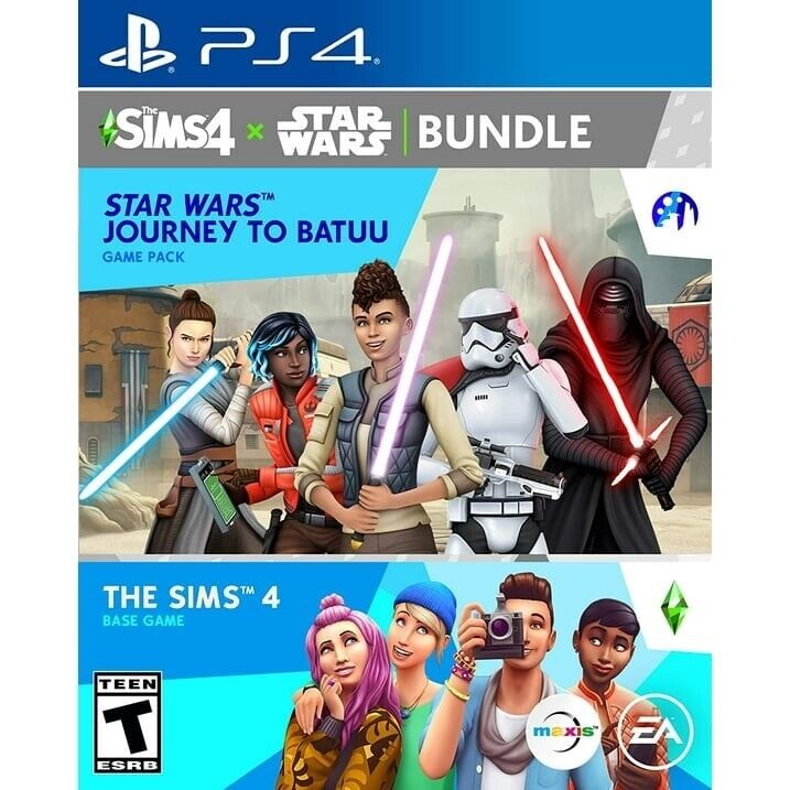 The Sims 4 Star Wars Journey To Batuu Base Game & Game Pack Bundle Juego PS4