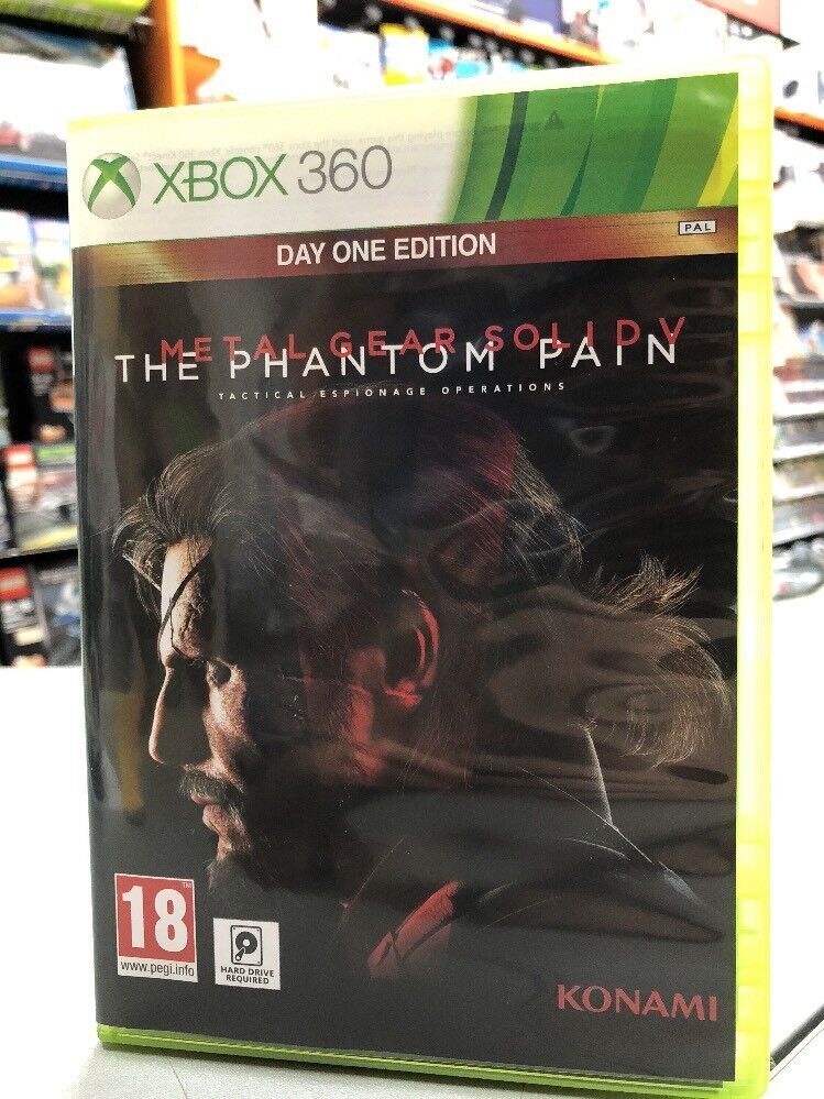 Metal Gear Solid V The Phantom Pain DayOne Edition UK XBox 360 NUOVO