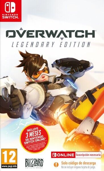 Overwatch Legendary Ed. 3 Meses Nintendo Switch Online Nintendo Switch PAL ES