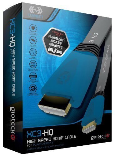 Gioteck XC-3 HQ High Speed HDMI Cable - PlayStation 3 (Sony Playstation 3)