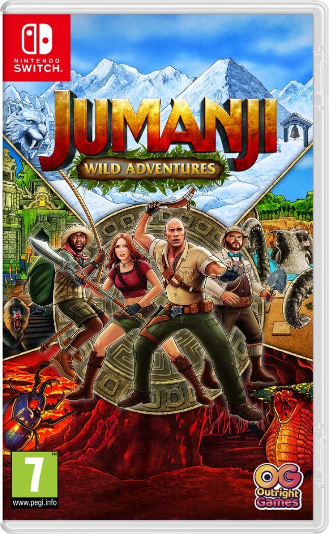 Jumanji Wild Adventures (Switch) Nintendo Switch (Nintendo Switch)