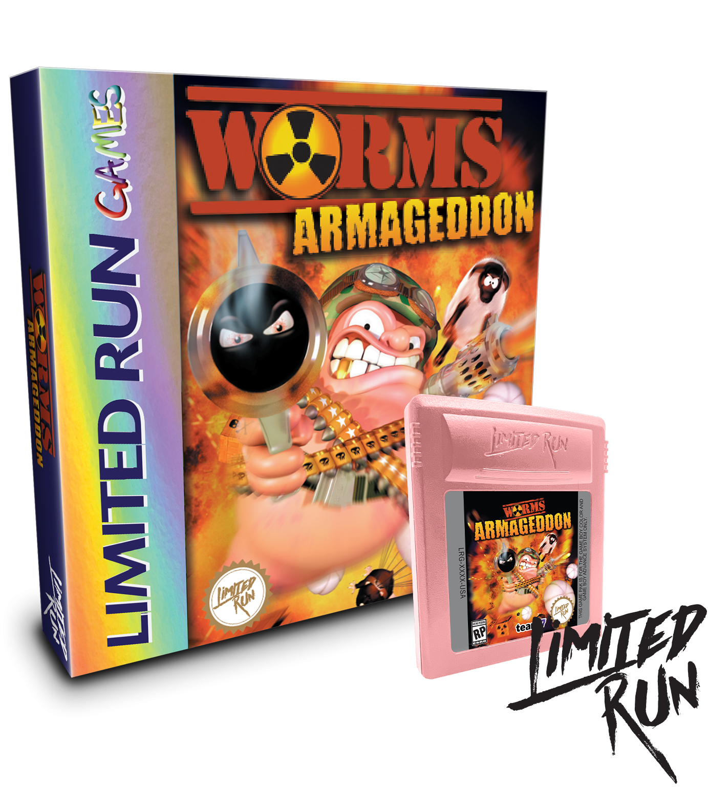 Worms Armageddon Juego Fisico para Consola Game Boy Color