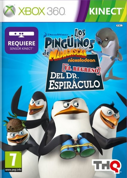 Los Pinguinos De Madagascar El Regreso (Kinect) Juego para XBOX 360 [PAL ES]