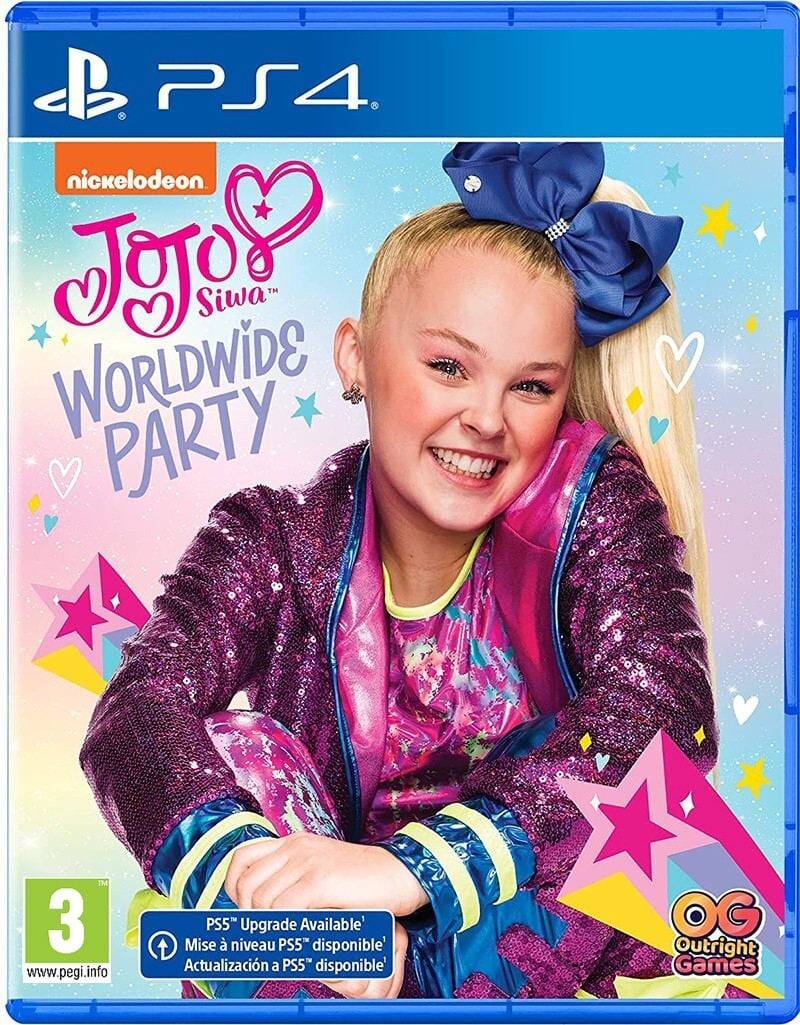 JoJo Siwa: Worldwide Party Juego Fisico para Consola Sony PlayStation 4 PS4