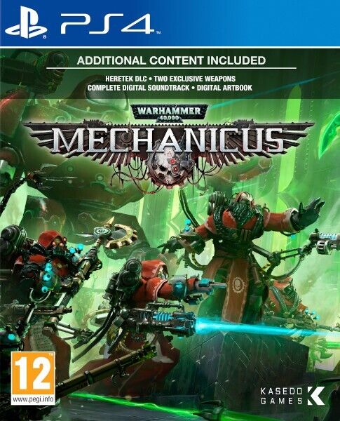 Warhammer 40 000 Mechanicus Incluye Contenido Adicional Juego PS4 PAL ES