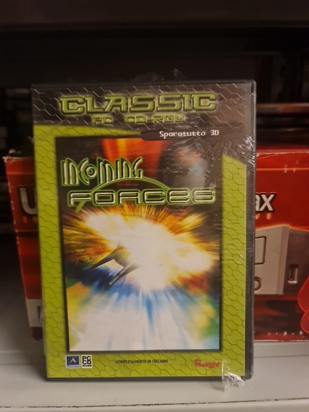 INCOMING FORCES PC COMPUTER CD-ROM celofan rovinato