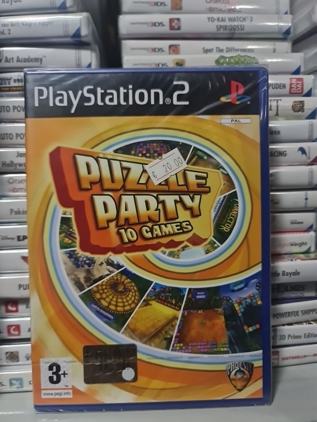 PUZZLE PARTY 10 GAMES - PS2 - NUOVO