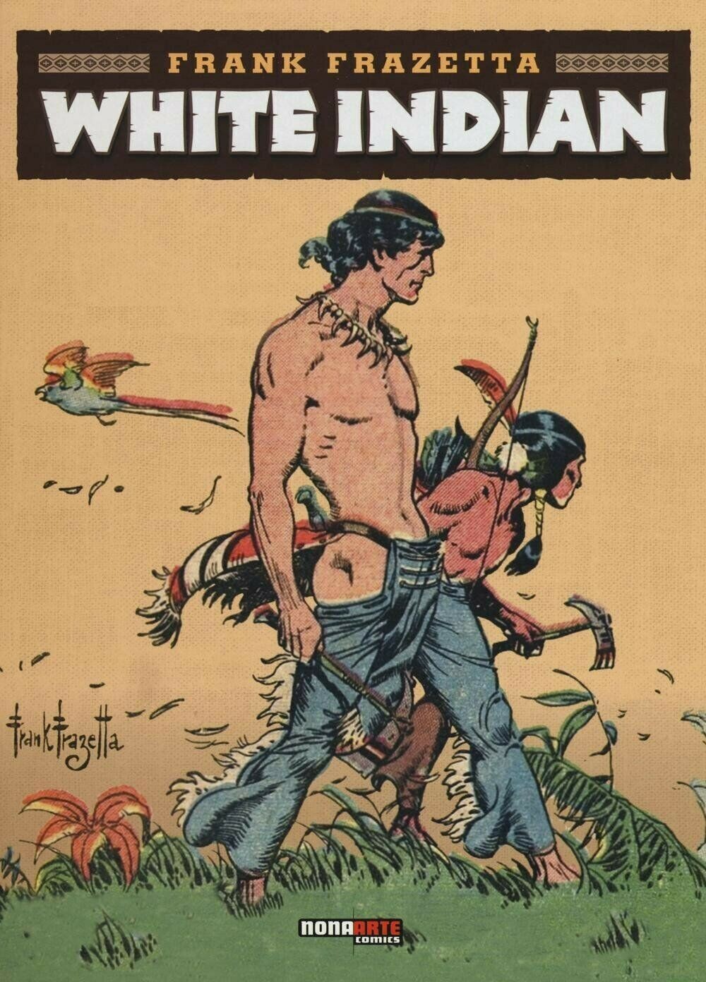 WHITE INDIAN - FRANK FRAZETTA - NONA ARTE - CARTONATO NUOVO 