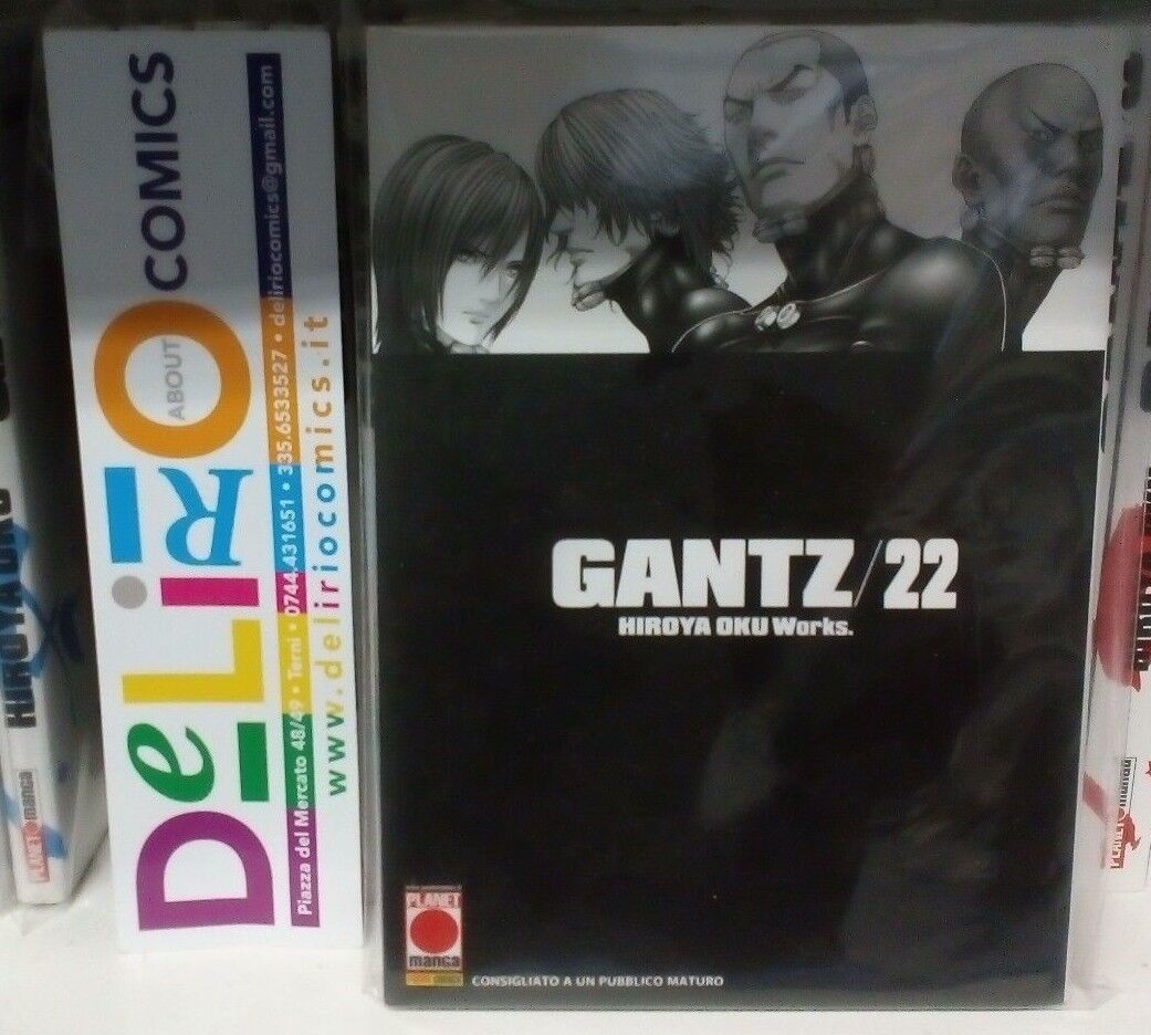 GANTZ N.22 (PRIMA EDIZIONE) ESAURITO Ed. PLANET MANGA SCONTO 5%