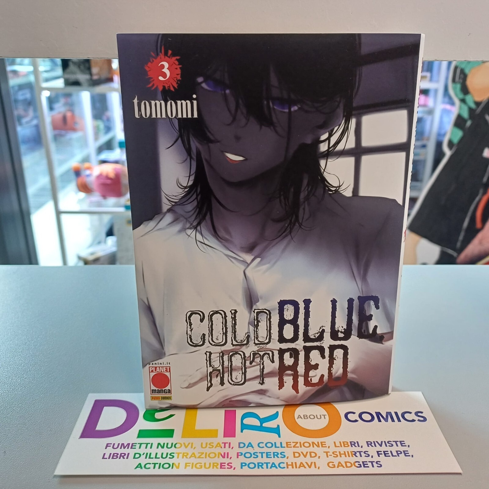 COLD BLUE, HOT RED N.3 Ed. PLANET MANGA SCONTO 5%
