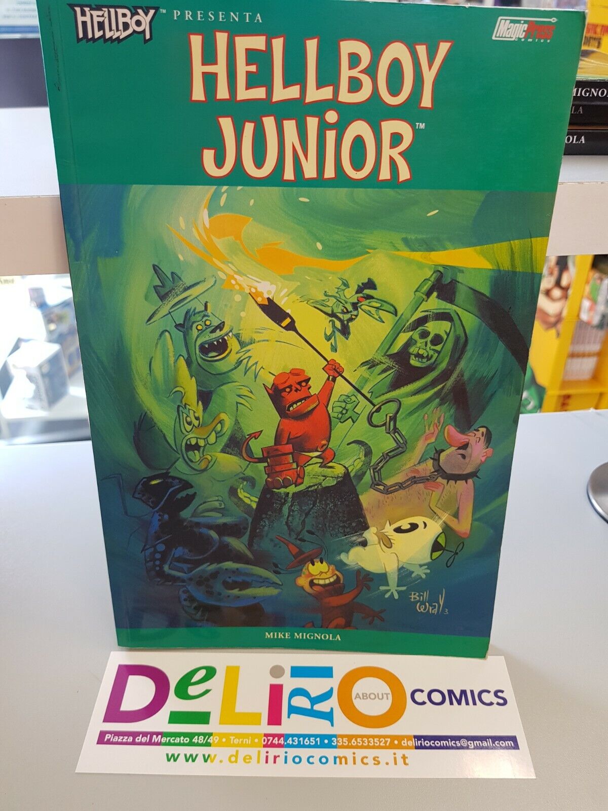 HELLBOY PRESENTA HELLBOY JUNIOR Ed. MAGIC PRESS SCONTO 5%