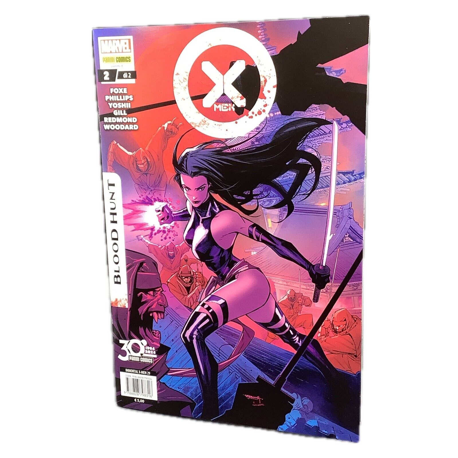 X-MEN BLOOD HUNT  n. 2 -  fumetto spillato Marvel Panini Comics