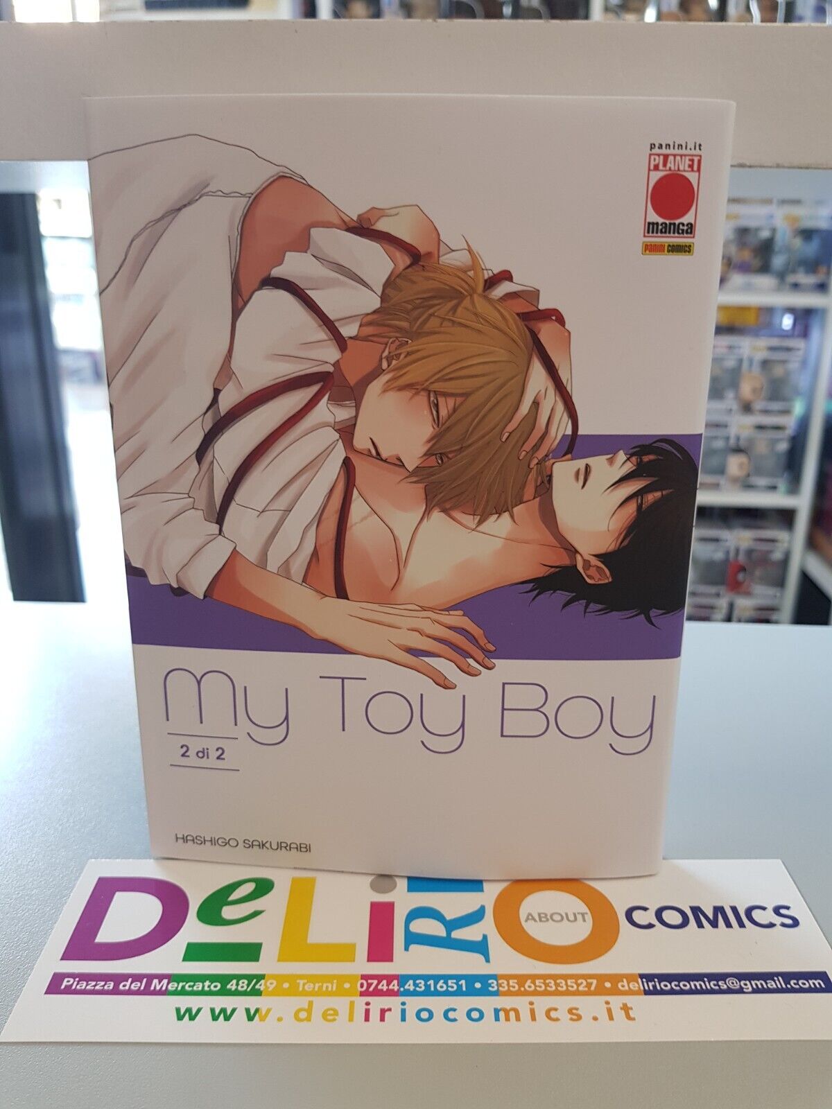 MY TOY BOY N.2 Ed. PLANET MANGA SCONTO 5%