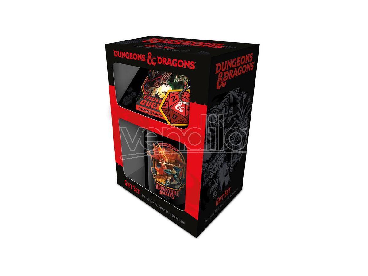 Regalo Set 3 In 1 Dungeons & Dragons Dungeons & Dragons - Gadget