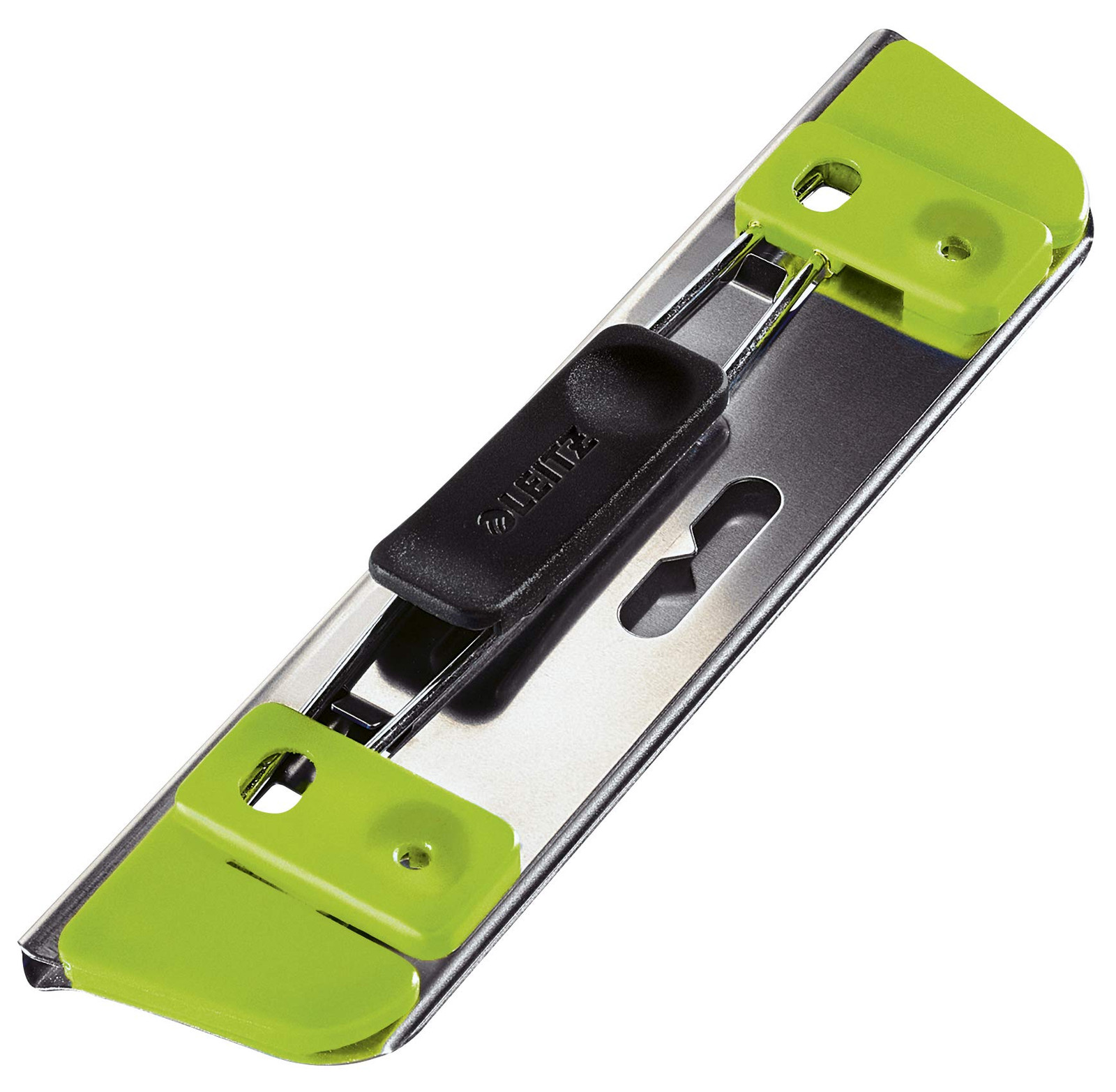 Leitz 17286054 Hole Punch, 30 Sheets, Guide Bar with Format Markings, Metal, WOW