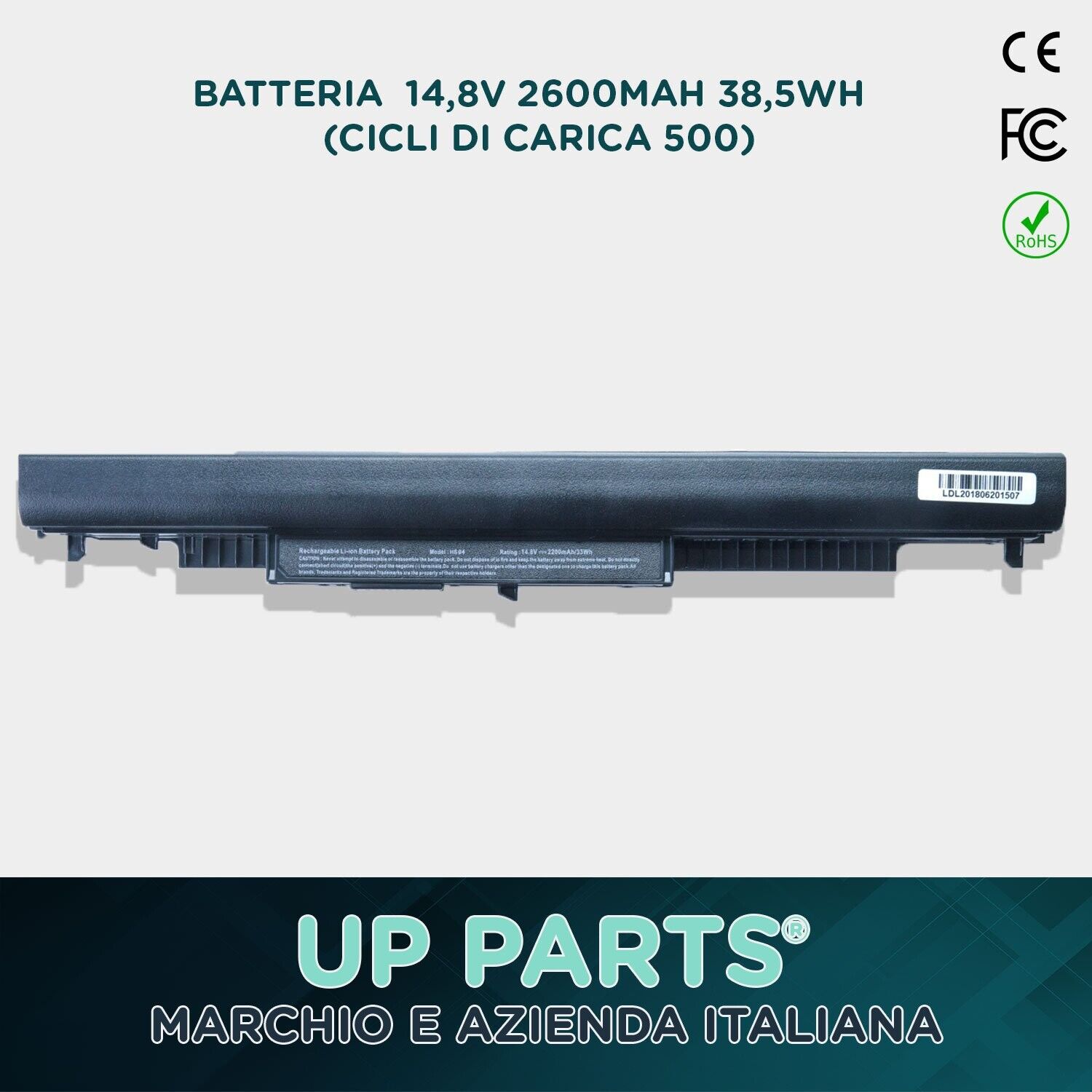 Batteria per HP 250 G5 (1KA20EA) (1KA21EA) (1KA22EA). Consegna 24/48h