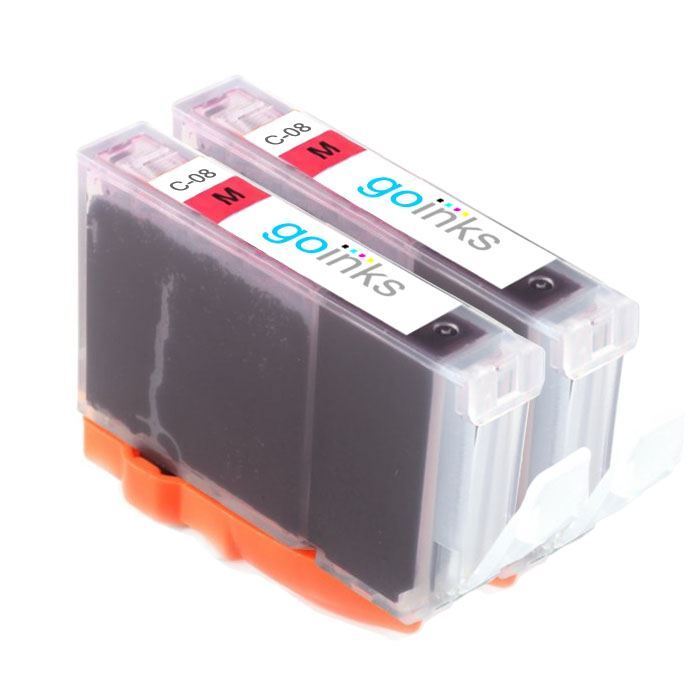 2 Magenta Cartucce d'inchiostro per Canon PIXMA iP4500 iP5100 iP5200 iP5200R