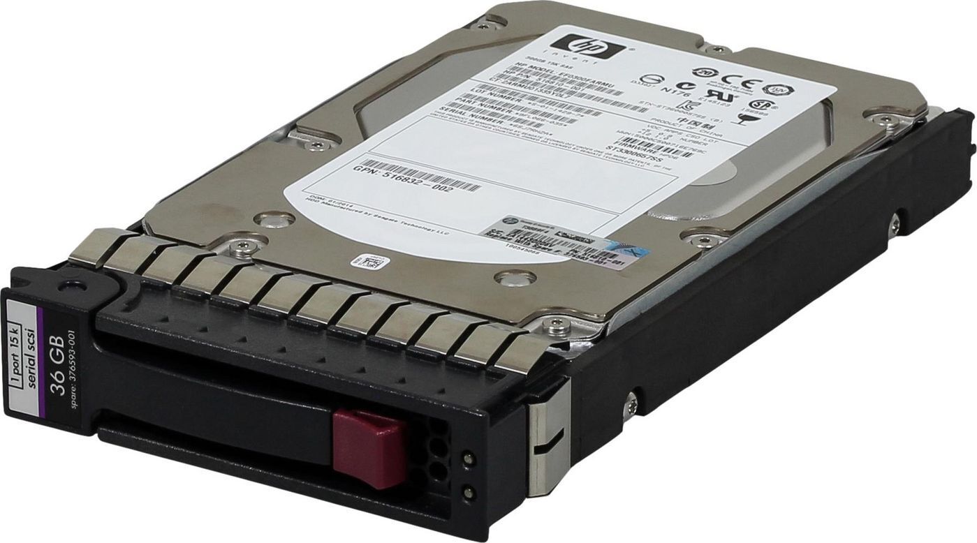 36GB hot-plug SAS 15K LFF