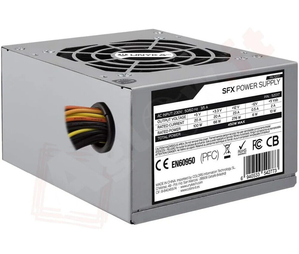 Alimentatore Pc Micro Atx 450W A2261 Computer Desktop, Fattore di forma Micro AT