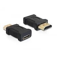 DeLOCK High Speed HDMI Adapter - Video- / Audio-Adapter - HDMI - HDMI 19-polig (