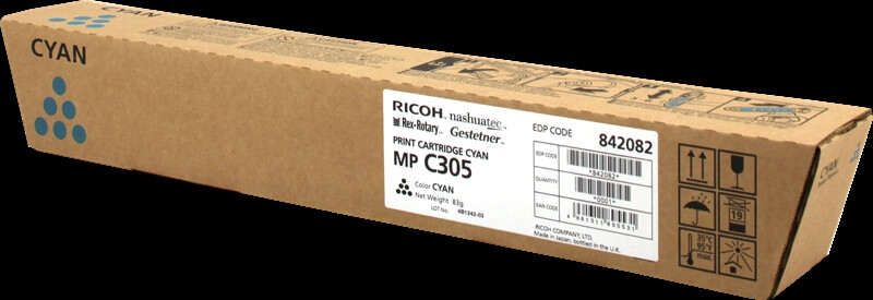 TONER CARTRIDGE RICH CYANO 842082 SP-C305SP 4k