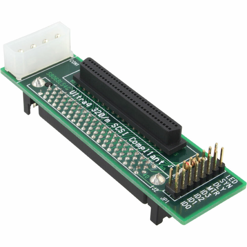 INL InLine® Adattatore SCSI-SCA U320 IDC 80pin femmina a 68pin mini Sub D femmi