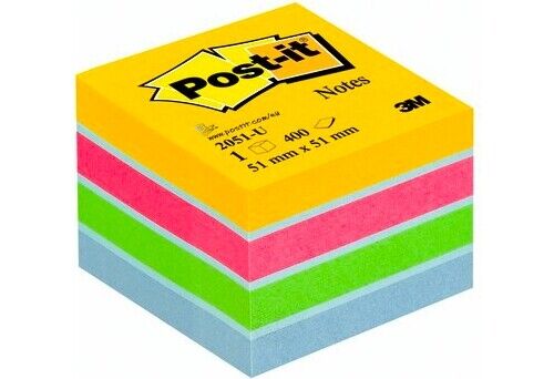 Post-it Post-It Dado Ultracolor 400 Fogli  76239