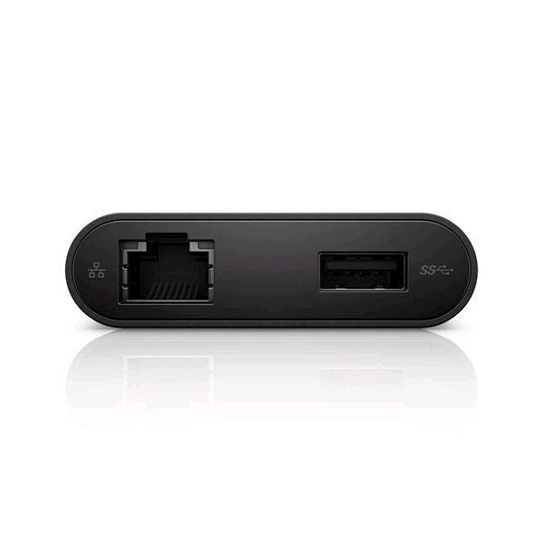 DELL YRPDK adattatore grafico USB Nero (Adaptor USB-C To HDMI/VGA/ - Ethernet/US