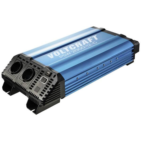 VOLTCRAFT VC-14490410  Inverter PSW 2000-12-G 2000 W 12 V/DC - 230 V/AC Onda sin