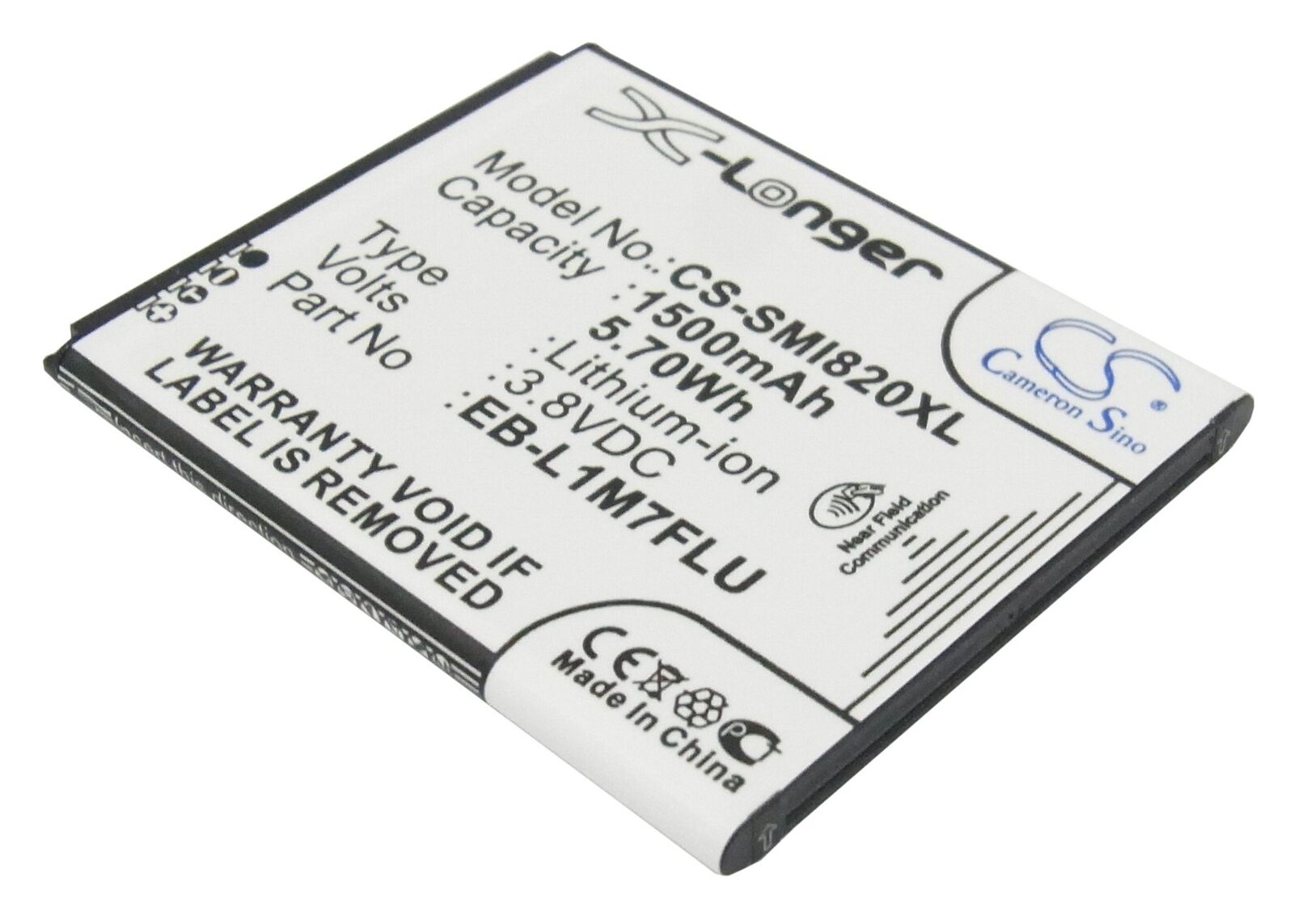 TECHTEK batterie compatibile con [Samsung] Galaxy S 3 Mini, Galaxy S III (X0f)
