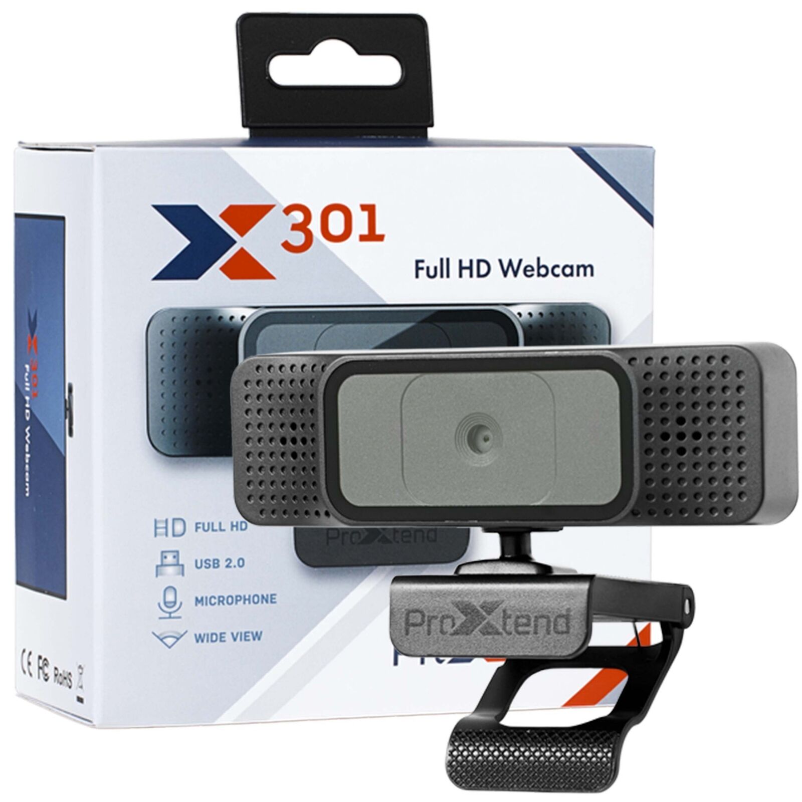 Webcam Usb Videocamera Fotocamera Da Computer Fisso Conferenza Con Microfono_