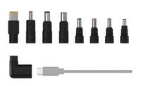 Ansmann Adapter-Set 1700-0137 Power plug Black USB-C adapter-set 8 1700-0137