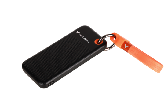 32193 Verbatim Pocket SSD USB 3.2 Gen 2 1TB Black/Orange