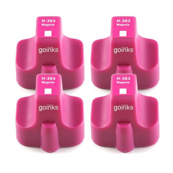 4 Magenta Cartucce d'inchiostro per HP Photosmart 3210 8253 C6150 C6240 C7200