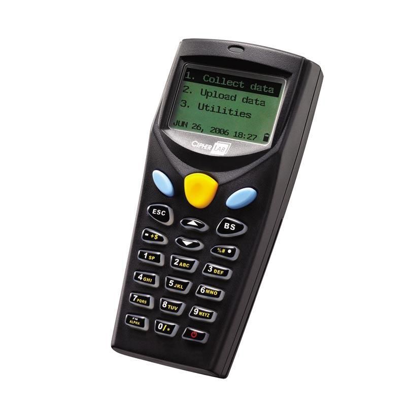 CipherLab 8001 computer palmare 100 x 64 Pixel 120 g Nero (CPT-8001 Laser - 2MB