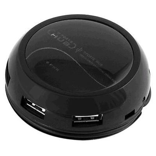 HUB-151BK 7 PORT USB HUB CIRCLE BLACK