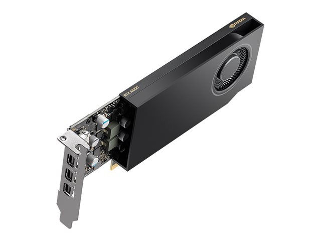 NVIDIA RTX A1000 Graphics card RTX A1000 8 GB GDDR6 PCIe 4.0 VCNRTXA1000-SB