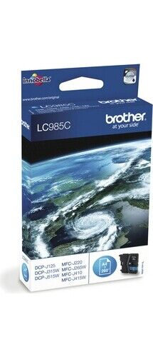 Cartuccia Brother Originale Inkjet Ciano Fax e Stampante Multifunzione LC985 C