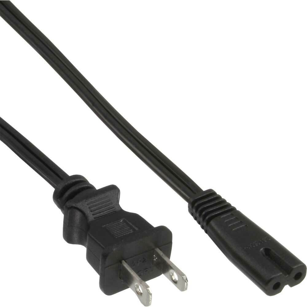 INL Cavo alimentazione Spina Europlug CEE 7/16 a Presa USA IEC-320-C7 1 METRO