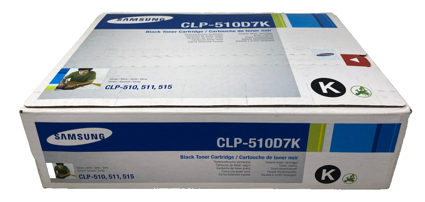 SAMSUNG CLP-510D7K TONER ORIGINALE NERO CLP-510/CLP-510N/CLP-515/CLP-515N [A BOX