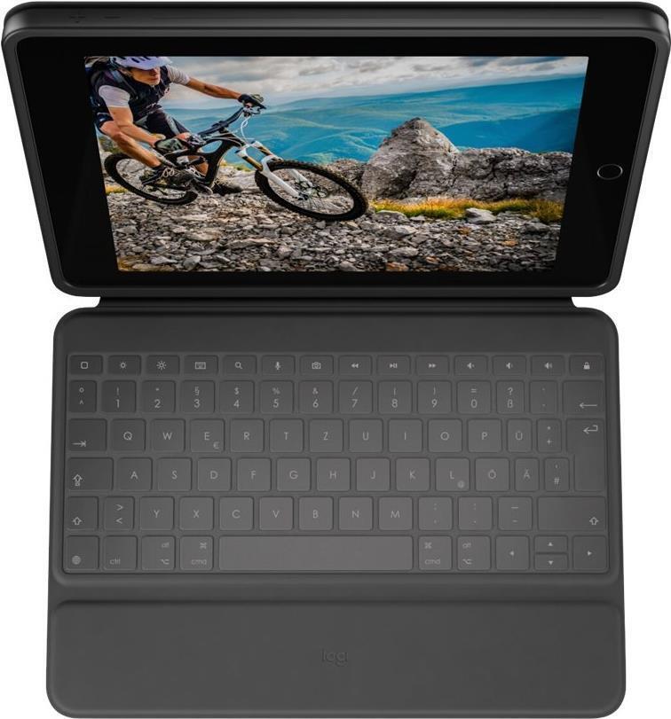 Logitech Rugged Folio Grafite Smart Connector QWERTY Inglese UK (RUGGED FOLIO IP