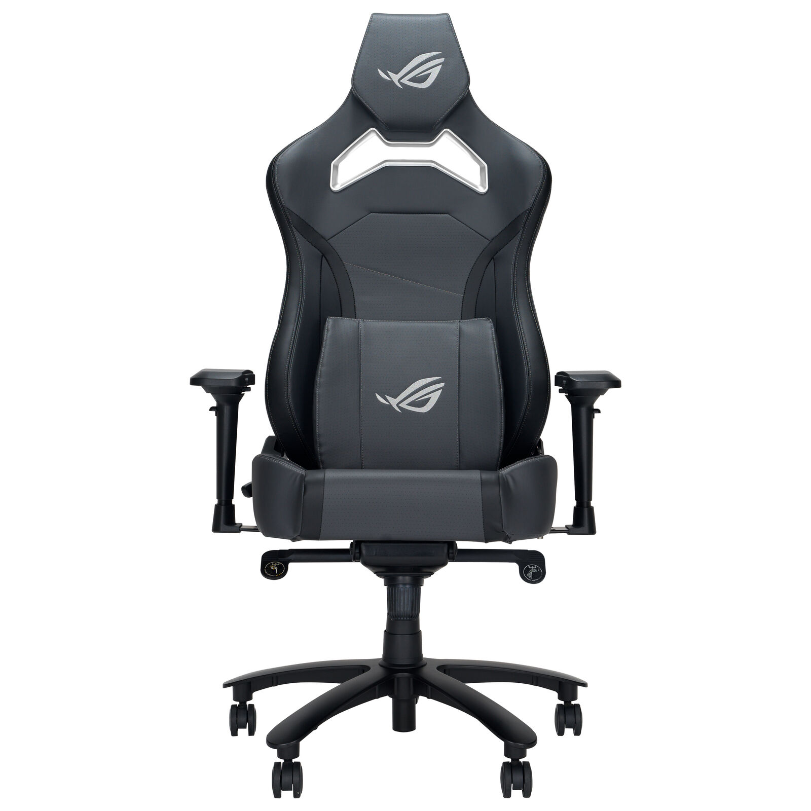 ASUS ROG CHARIOT X CORE Sedia per gaming universale Seduta imbottita Nero Grigio