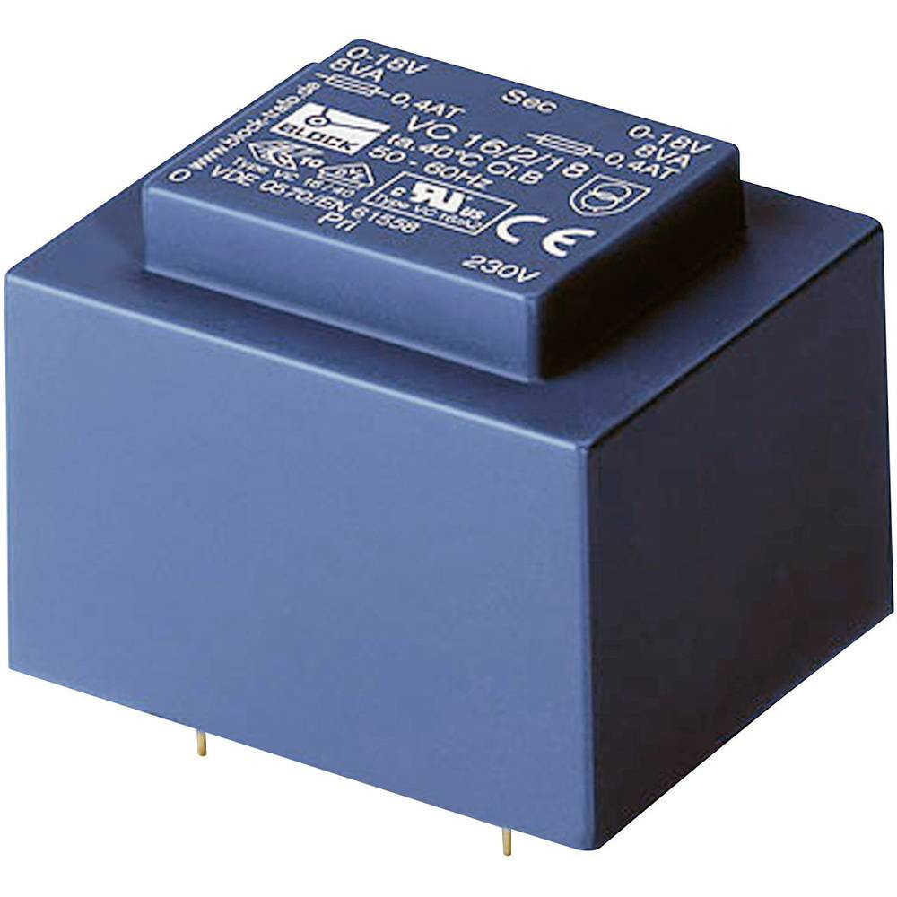 EI 54/18,8 Trasformatore per circuiti stampati VC 16 VA 230 V 15 V 1.06 A 16 VA
