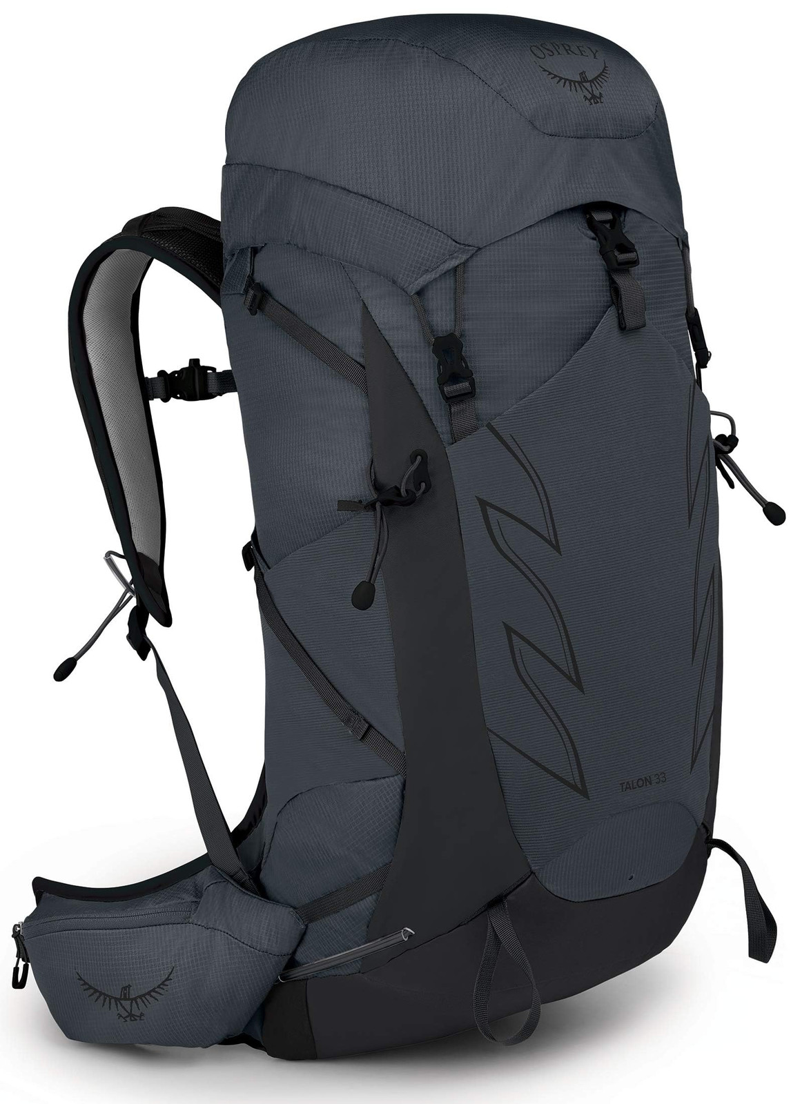 Osprey Talon 33 Zaino da Hiking per Uomo, Eclipse Grey - L/Xl (A0o)