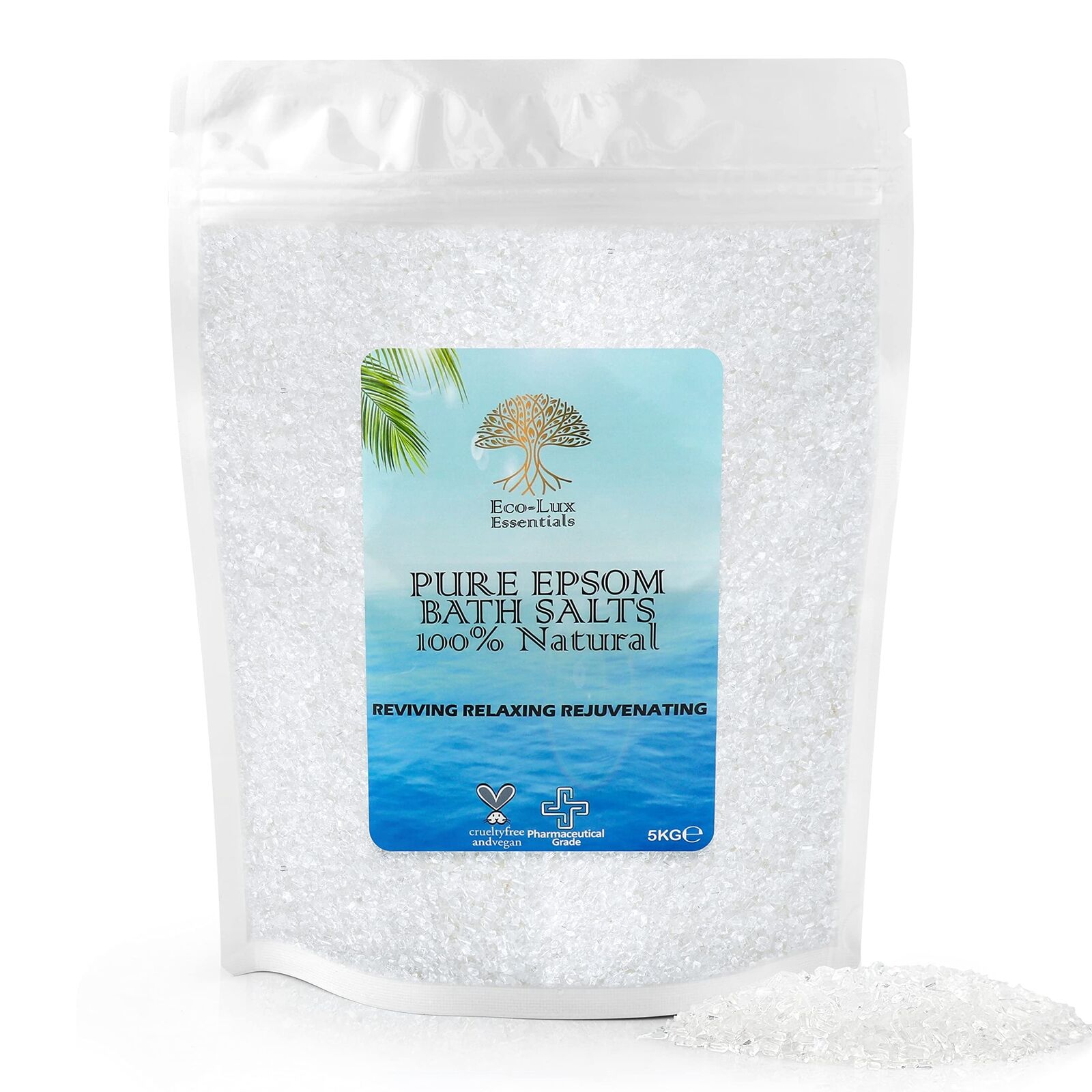 Eco Lux UK - Sali di Epsom Premium 100% puro naturale (per uso (D7d)