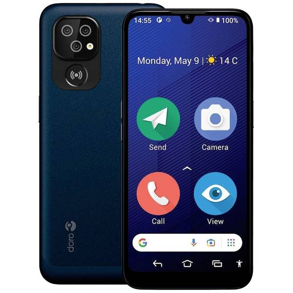doro 380520  Smartphone senior  8200 IP54 , con NFC, Pulsante SOS, Funzione SOS
