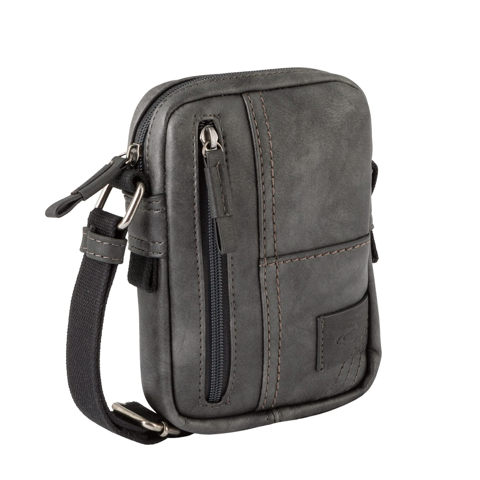 camel active Bags Laos Zaino da Uomo, 13 l, Marrone, Nero, 13x3x19, (S0l)