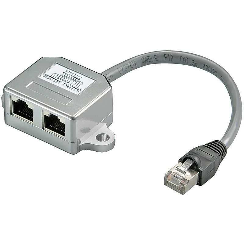 Intellinet Sdoppiatore Telefonico con Connessione RJ45