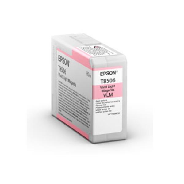 C13T85060N  ORIGINAL Epson Cartuccia d'inchiostro magenta (chiaro) C13T85060N T8