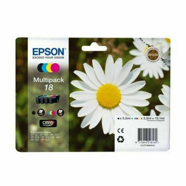 Epson C13T18064020 (NCGM) Cartucce a Getto d'Inchiostro per Expression Home
